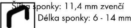 PARKSIDE PHET 15 B1 - Sponky z jemného drátu: - 1