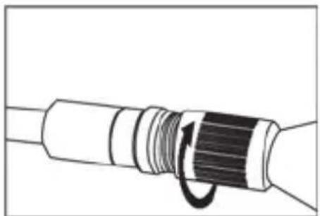 POWERFIX PEK 2.3 A1 - Montera / ta bort svanhalsen - 2