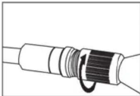 POWERFIX PEK 2.3 A1 - Attaching/detaching the gooseneck - 2