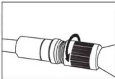 POWERFIX PEK 2.3 A1 - Taipuisan varren kiinnittäminen/irrottaminen - 3