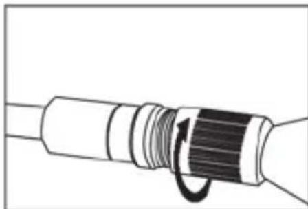 POWERFIX PEK 2.3 A1 - Taipuisan varren kiinnittäminen/irrottaminen - 2