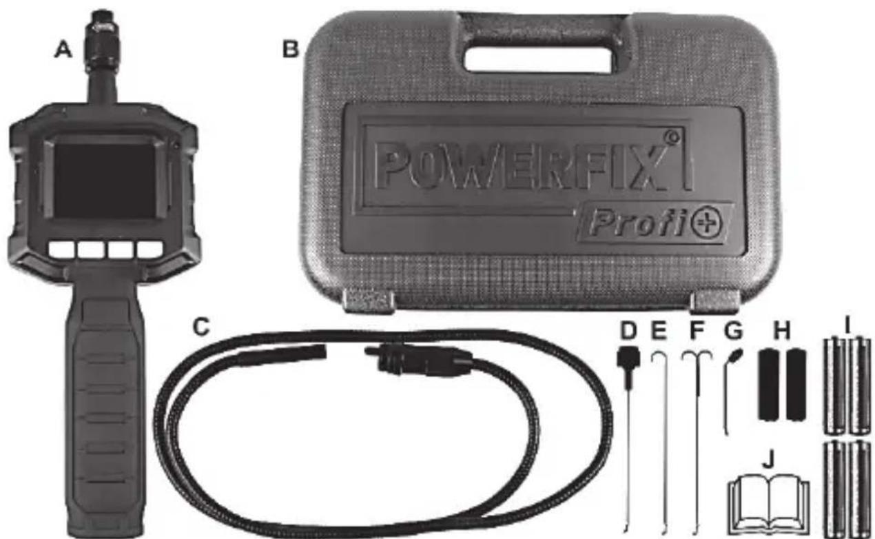 POWERFIX PEK 2.3 A1 - Toimituksen sisälto - 1