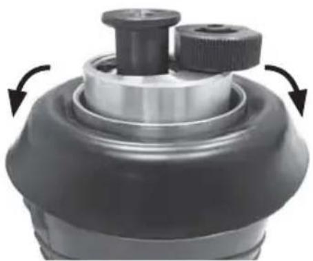 PARKSIDE PDEXS 150 B2 - Fitting the sanding disc - 2