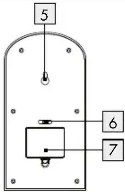 MELINERA HG01082A - SONNETTE DE PORTE HALLOWEEN / HEURTOIR DE PORTE HALLOWEEN - 4