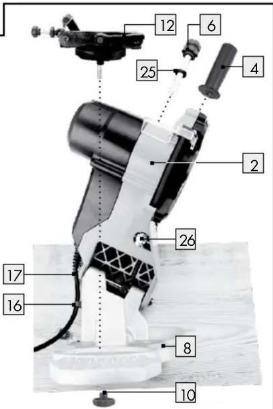 AQUAPUR FSG 85 D1 - AFILADORA PARA CADENAS DE MOTOSIERRA - 3