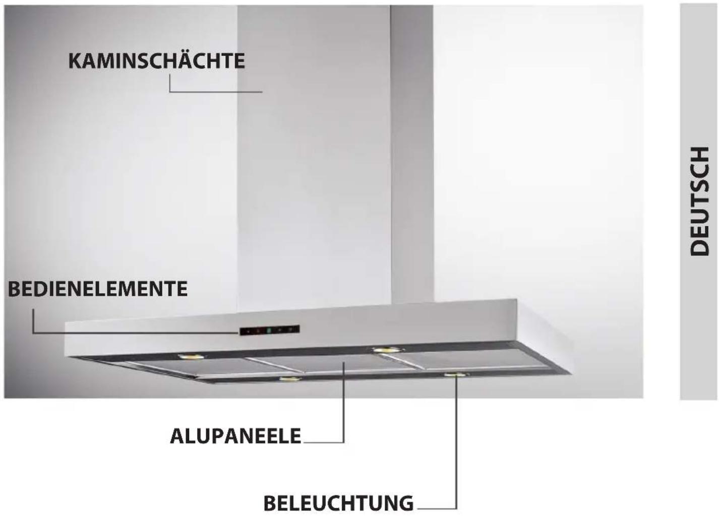 SAMSUNG HDC9B90UX - KÜCHENABZUGSHAUBE - 1