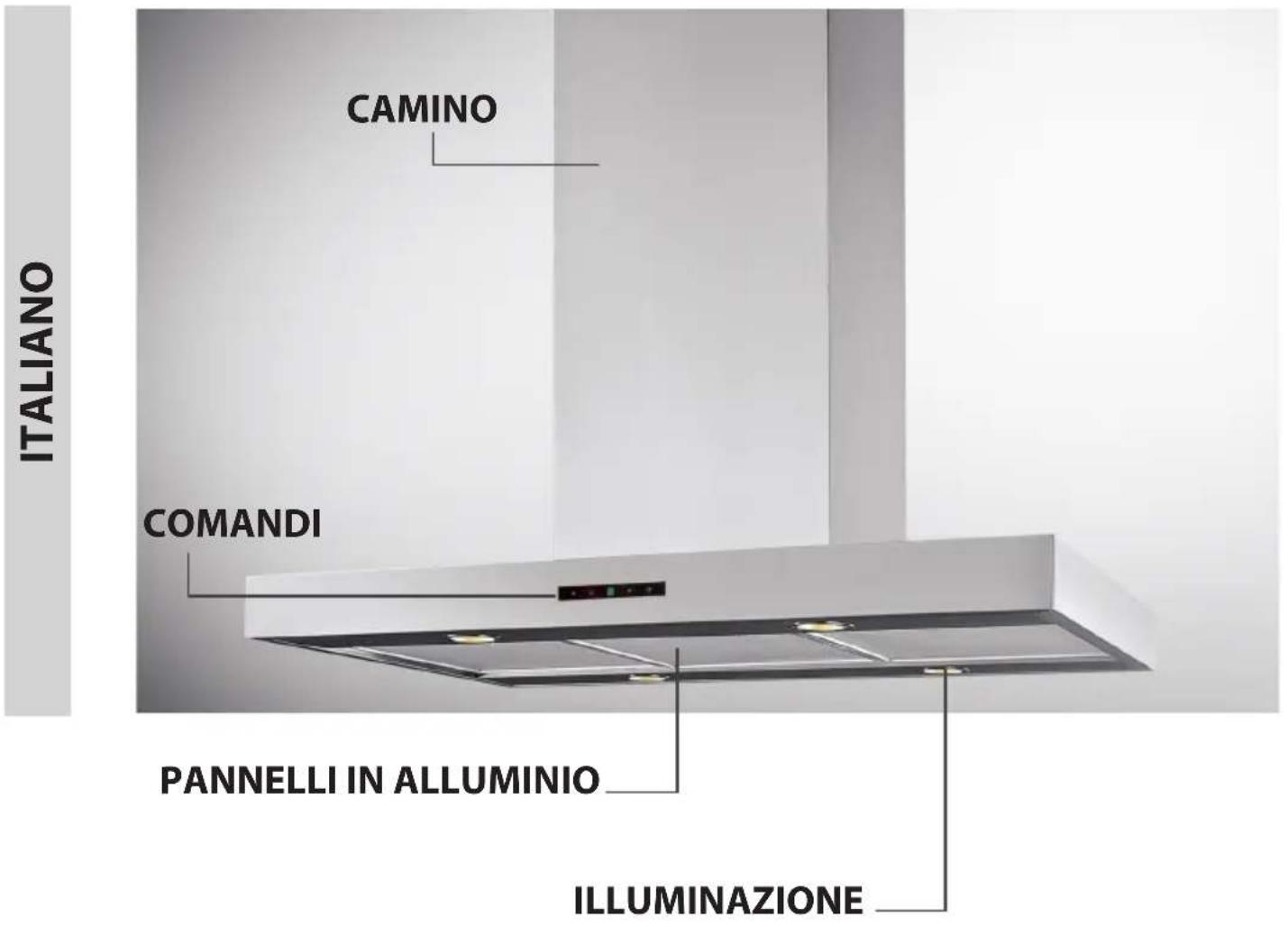 SAMSUNG HDC9B90UX - CAPPA PER CUCINA - 1