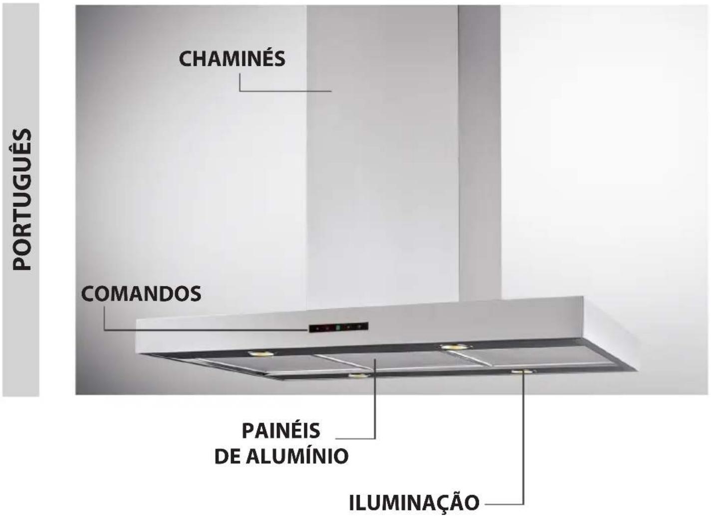 SAMSUNG HDC9B90UX - EXAUSTOR DE COZINHA - 1