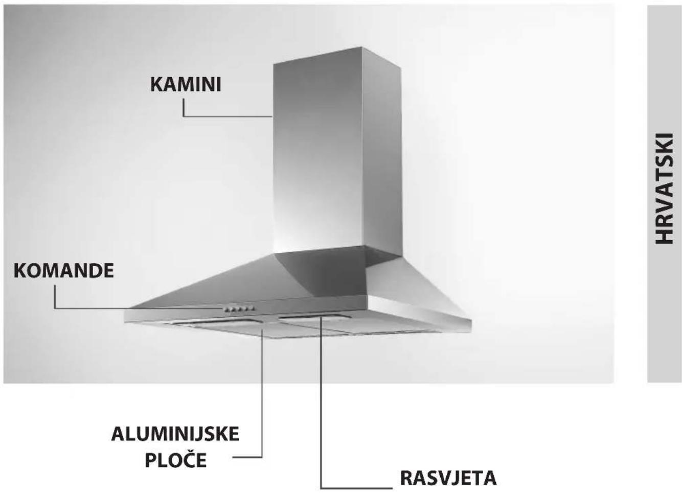 SAMSUNG HDC6145BX - KUHINJSKA NAPA - 1