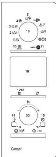 SAMSUNG CE118PFCX1 - TABLEAU DE COMMANDE - 1