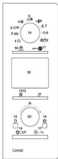 SAMSUNG CE118PFCX1 - BEDIENFELD - 1