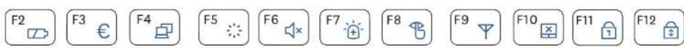 SAMSUNG NPX125I - 快捷键 - 2