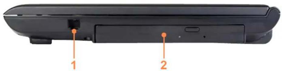 SAMSUNG NPP580E - 右视图 - 2