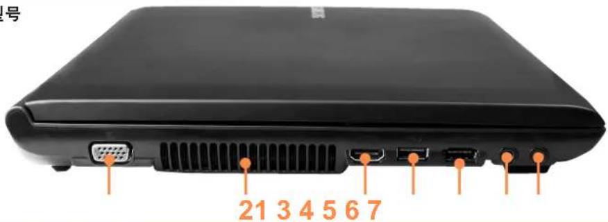SAMSUNG NPP580E - 左视图 - 1