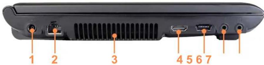 SAMSUNG NPP580E - 左视图 - 1