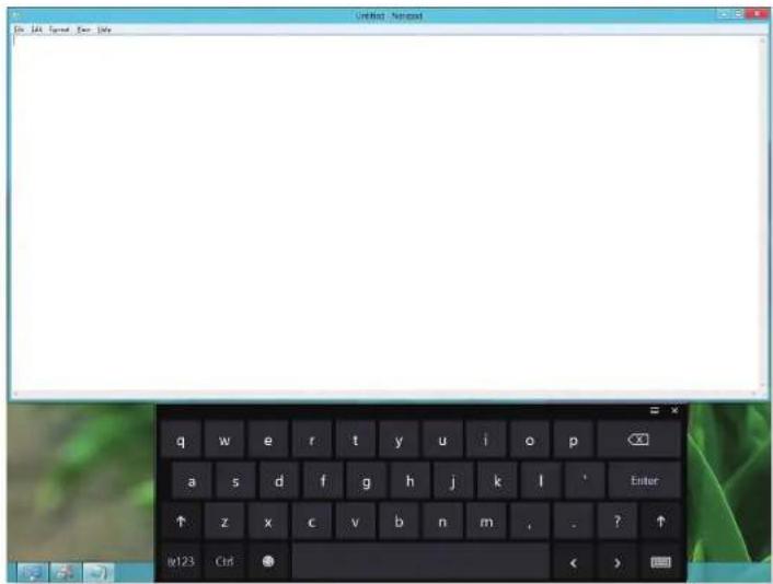 SAMSUNG NP910S3GI - 使用触摸键盘输入字符 - 1