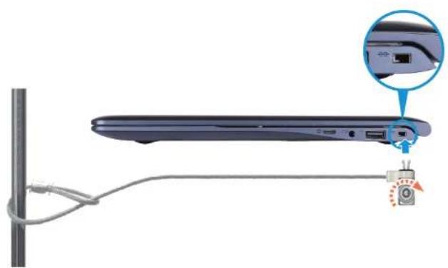 SAMSUNG NP910S3GI - 超薄安全插槽 - 1
