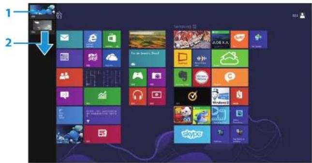 SAMSUNG NP910S3GI - 显示当前正在运行的应用 - 2