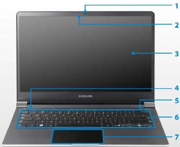 SAMSUNG NP900X3GI - 前視圖 - 2