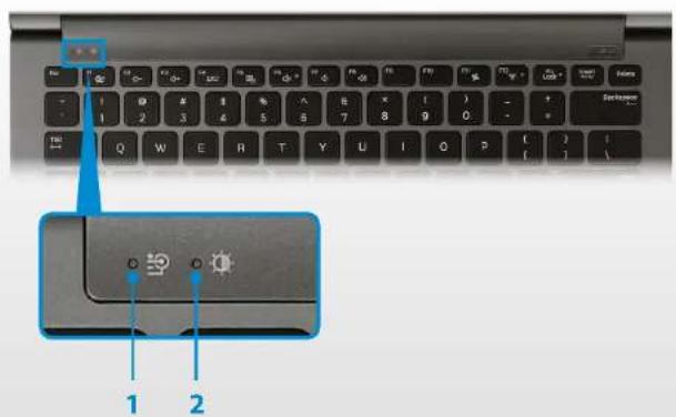 SAMSUNG NP900X3GI - 作業指示燈和感應器 (選用) - 1