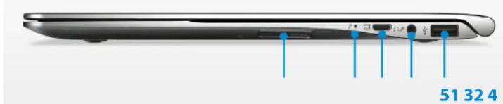 SAMSUNG NP900X3GI - 右視圖 - 1