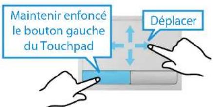 SAMSUNG NP370R5E - Fonction de déplacement - 1