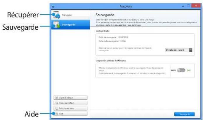 SAMSUNG NP370R5E - Restauration/Sauvegarde de I'ordinateur(en option) - 1