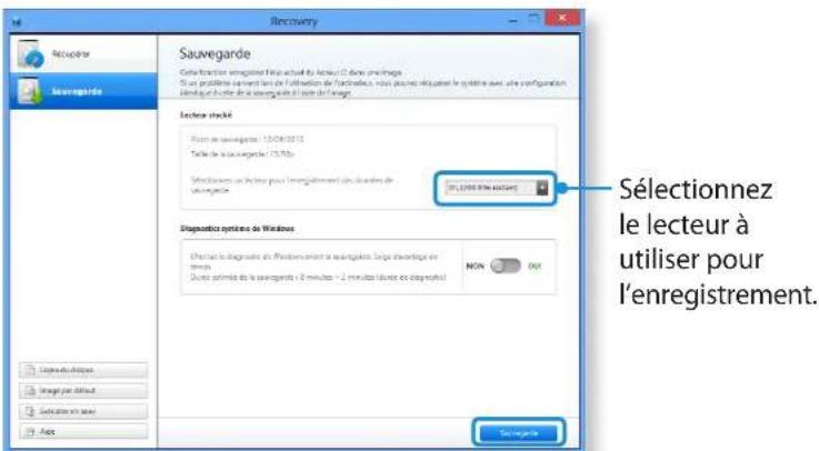 SAMSUNG NP370R5E - Sauvegarde - 2