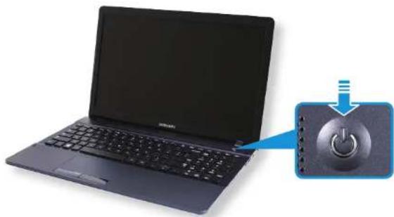 SAMSUNG NP270E5GI - 打开计算机 - 1