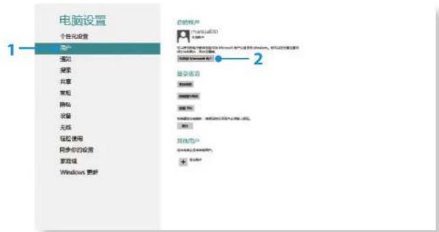 SAMSUNG NP270E5GI - 配置您的 Microsoft 帐户 - 1