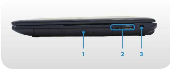 SAMSUNG NP270E5GI - 右视图 - 1