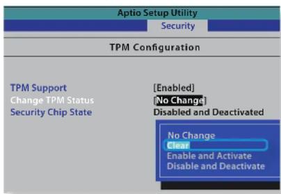SAMSUNG NP270E5GE - 初始化 TPM 芯片 - 3