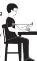 TensioFlash KD798 - HOW TO USE THE WRIST CUFF - 1