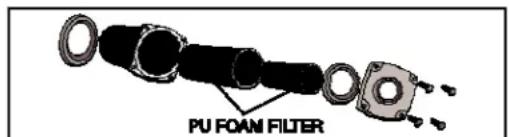 LML Star 200 - 5.AIR CLEANER: - 1