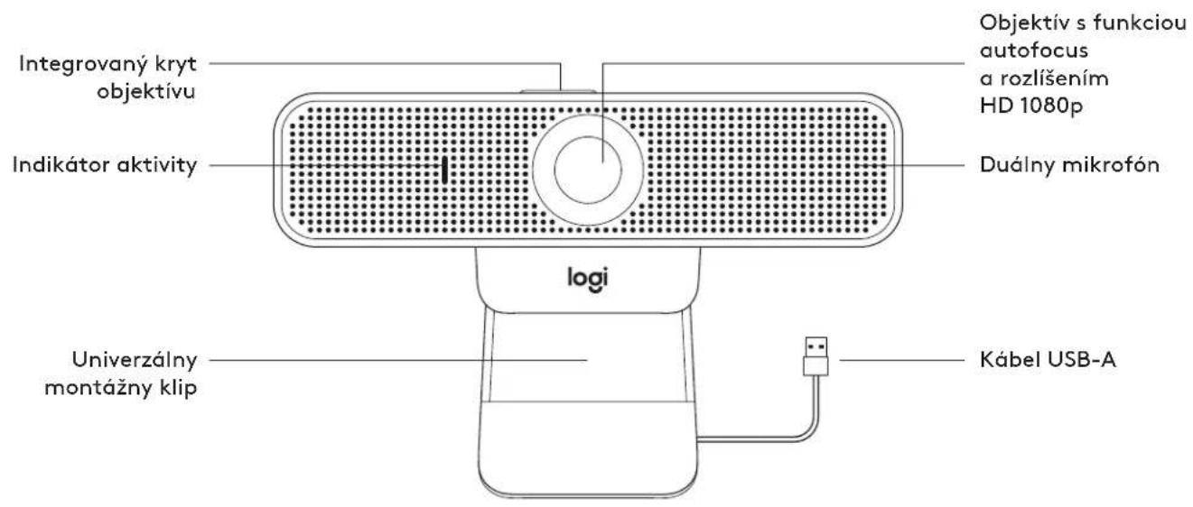 LOGITECH C925e - ROZMÉRY - 1