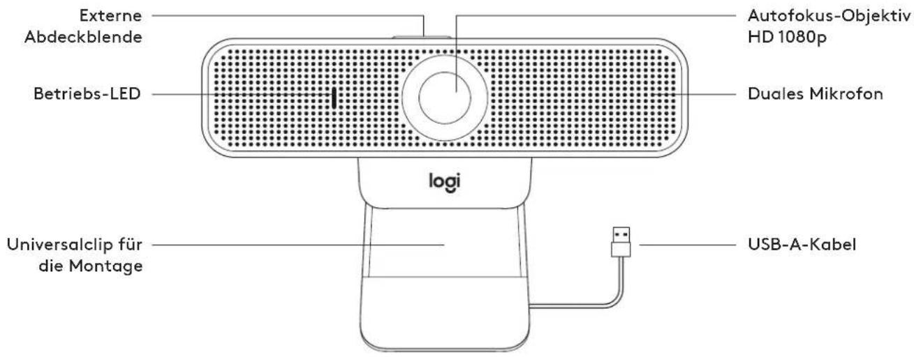 LOGITECH C925e - PRODUKT AUF EINEN BLICK - 1