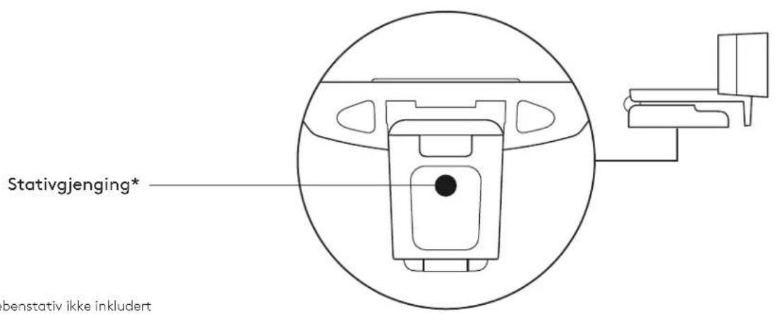 LOGITECH C925e - INKLUSIVE FAST MONTERINGSLIPS: - 1