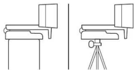 LOGITECH C925e - Postavljanje na tronožac* - 3