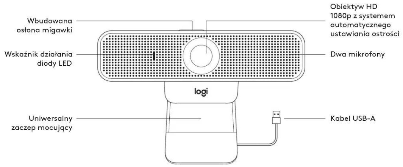 LOGITECH C925e - COCTAUHOHAPbIM KPEIJIeHNEM - 1
