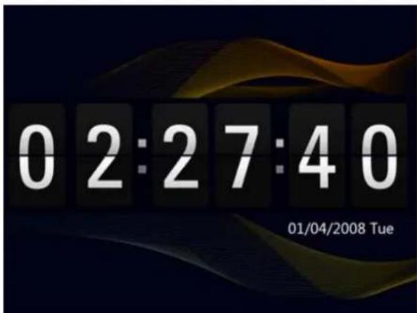 SAMSUNG SPF86P - Horloge et alarme - 1