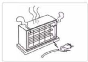 SAMSUNG SPF85H - Avertissement - 2