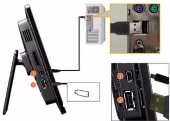 SAMSUNG SPF85H - - Connexion via le port USB - 1