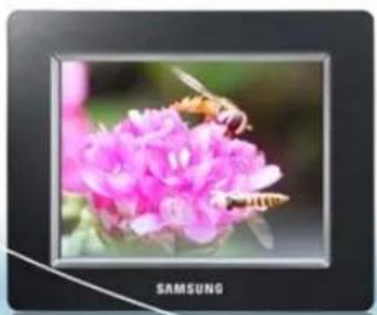 SAMSUNG SPF85H - Connexion d'une carte mémoire - 3