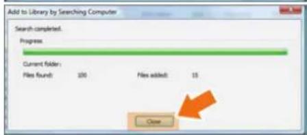 SAMSUNG SPF83V - Ajout de photos dans la bibliothèque - 6