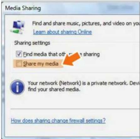 SAMSUNG SPF83V - Paramètres de partage pour l'acceptation des connexions depuis votre cadre photo - 2
