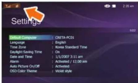 SAMSUNG SPF83V - Vérification des photos de votre espace sur votre cadre photo numérique - 1