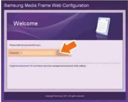 SAMSUNG SPF83V - Paramétrage de la configuration Internet - 2