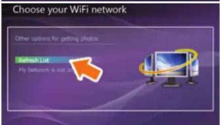 SAMSUNG SPF83V - Vérification des connexions réseau - 8