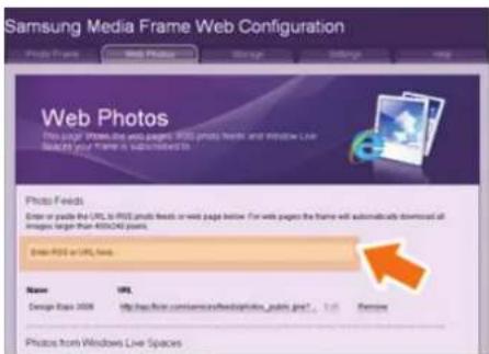 SAMSUNG SPF83V - Configuration Internet - 1