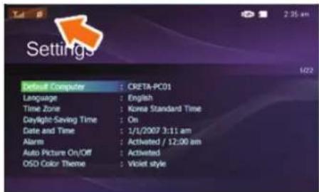 SAMSUNG SPF83V - Vérification des photos de votre espace sur votre cadre photo numérique - 1